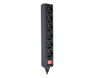 HAMA Listwa zasilająca Standard 6gn, 3m, czarna - 1416387 - zdjęcie 4